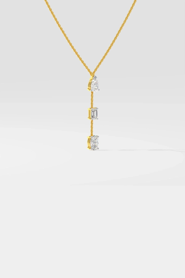 Trio Drop Necklace
