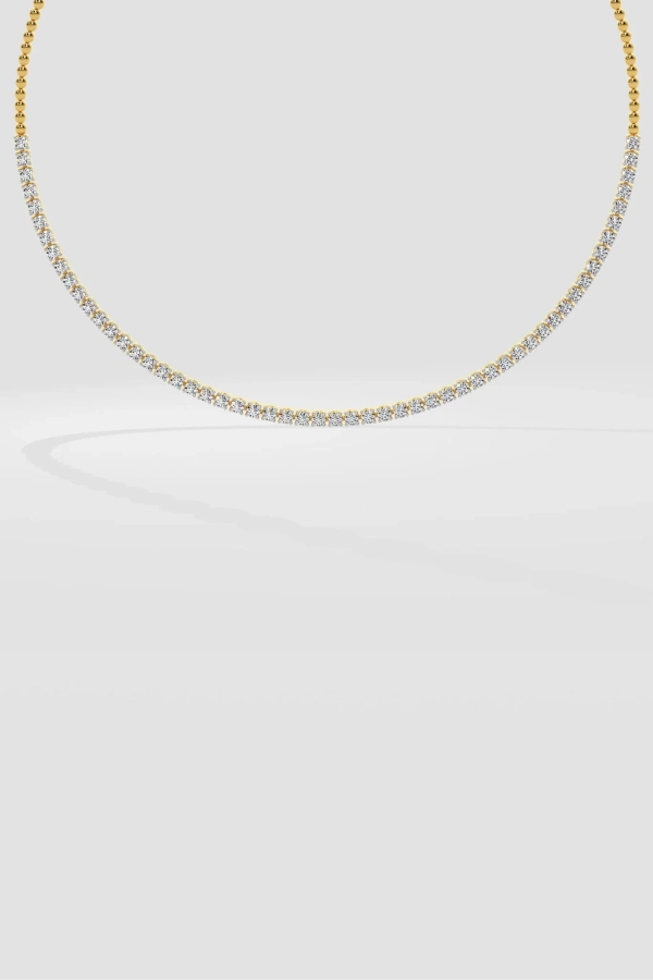 0.10 Ct Tennis Necklace - Image 2