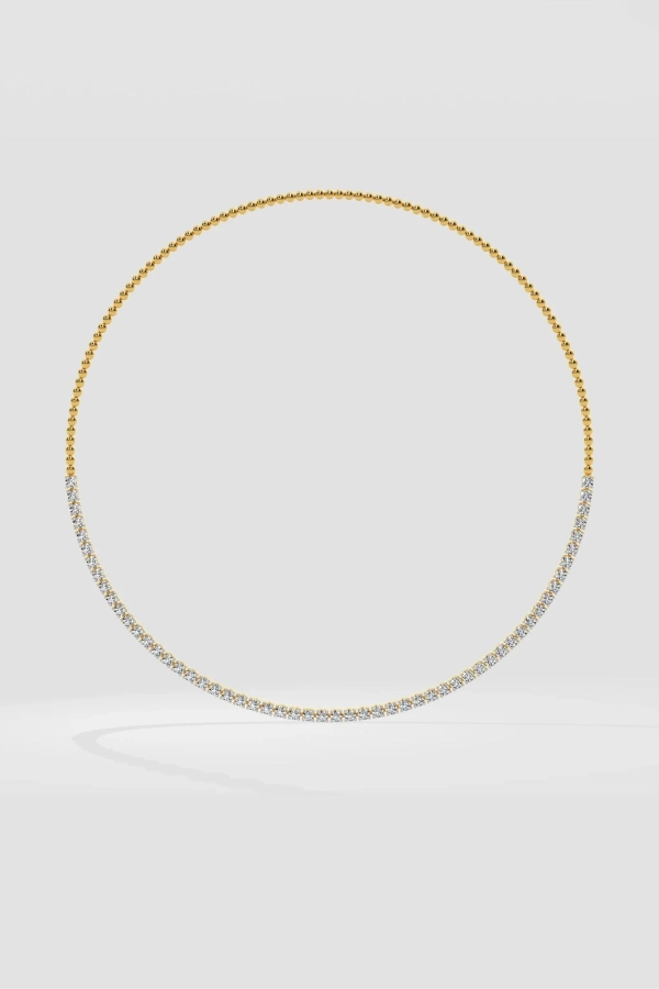 0.10 Ct Tennis Necklace