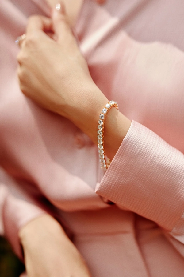 The .50 Ct Classic Round Bracelet - Image 2