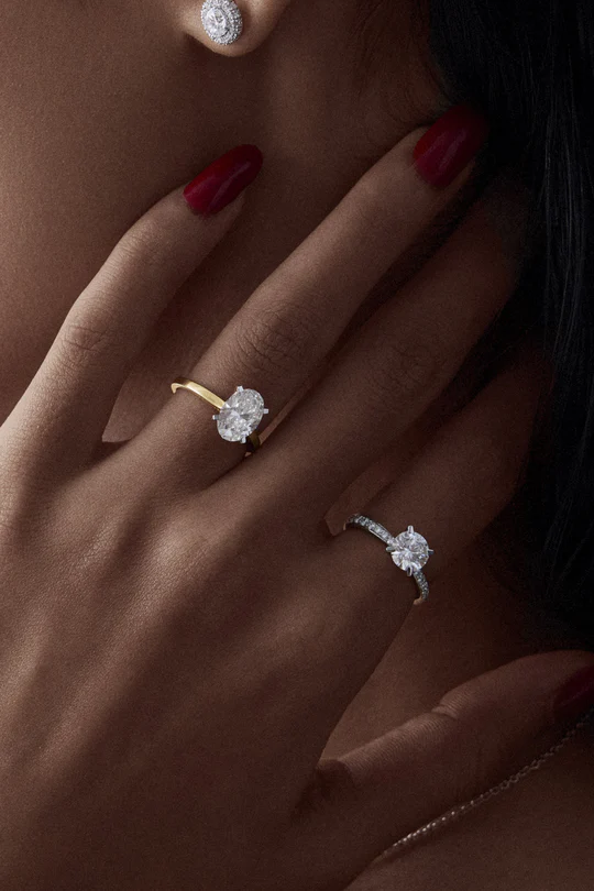 1.5 ct Solitaire Pave Ring - Image 2