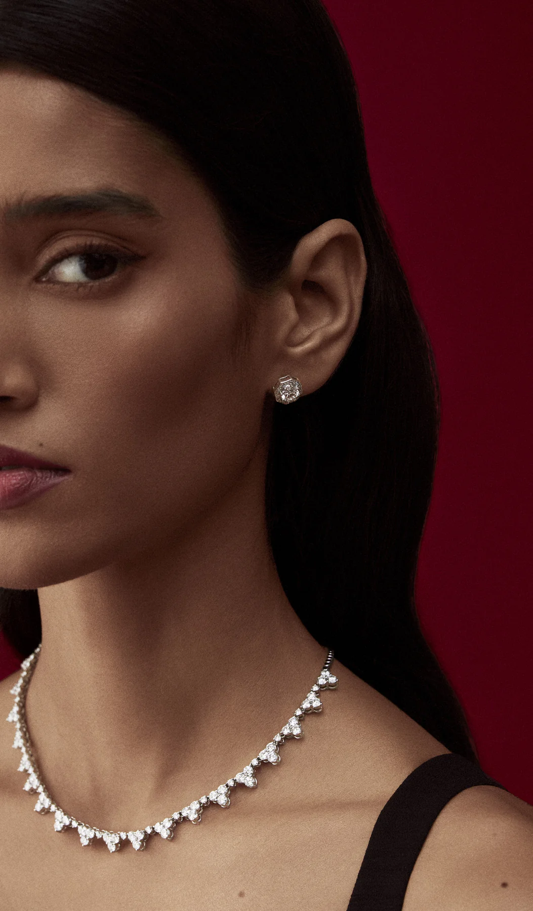 1.5 ct Octa Halo Earrings - Image 2