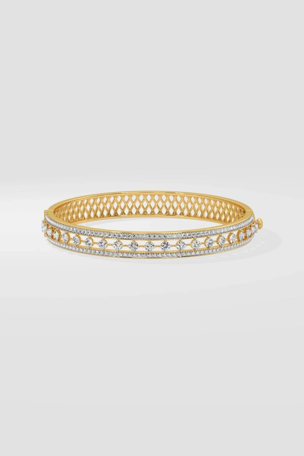 Intricate Trio Bangle - Image 2