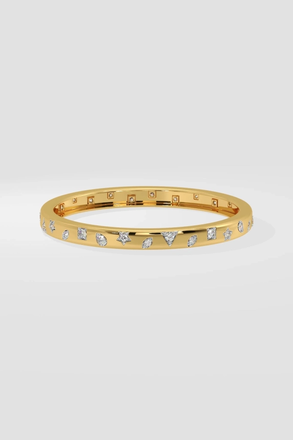 Askew Sparkle Bangle - Image 2