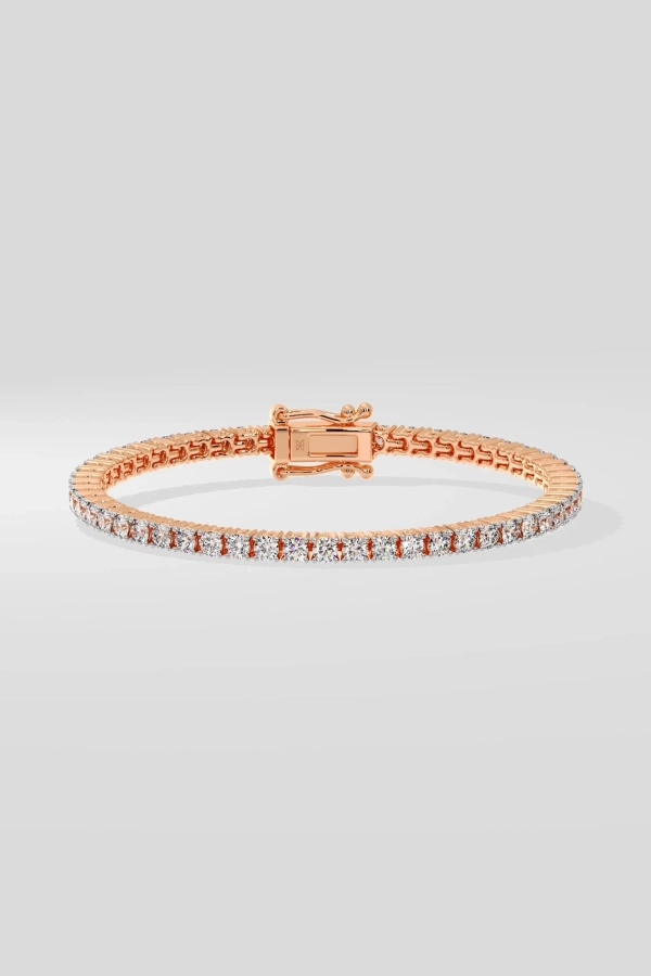0.08 Ct Classic Tennis Bracelet