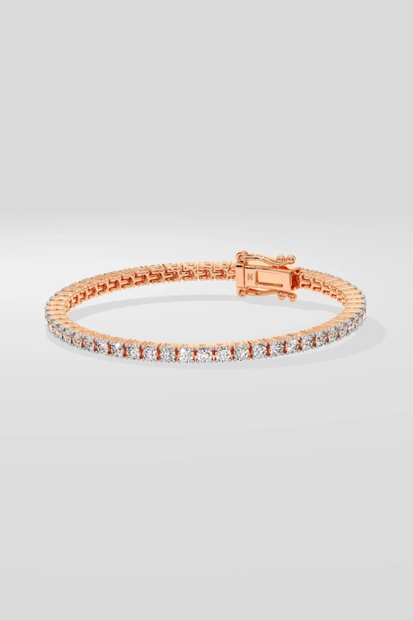 0.08 Ct Classic Tennis Bracelet - Image 2