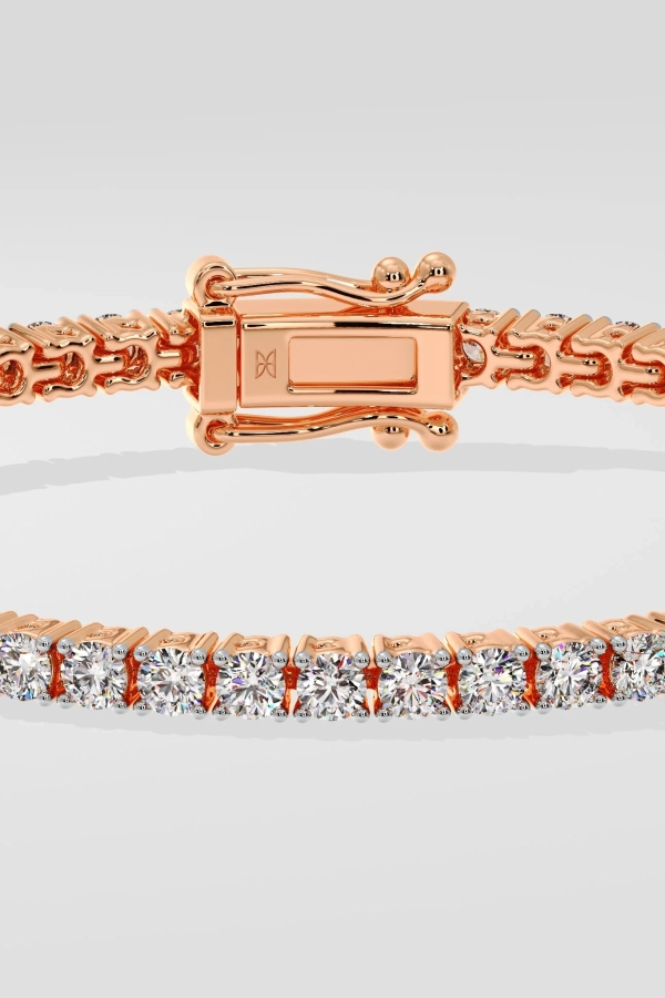 0.08 Ct Classic Tennis Bracelet - Image 3