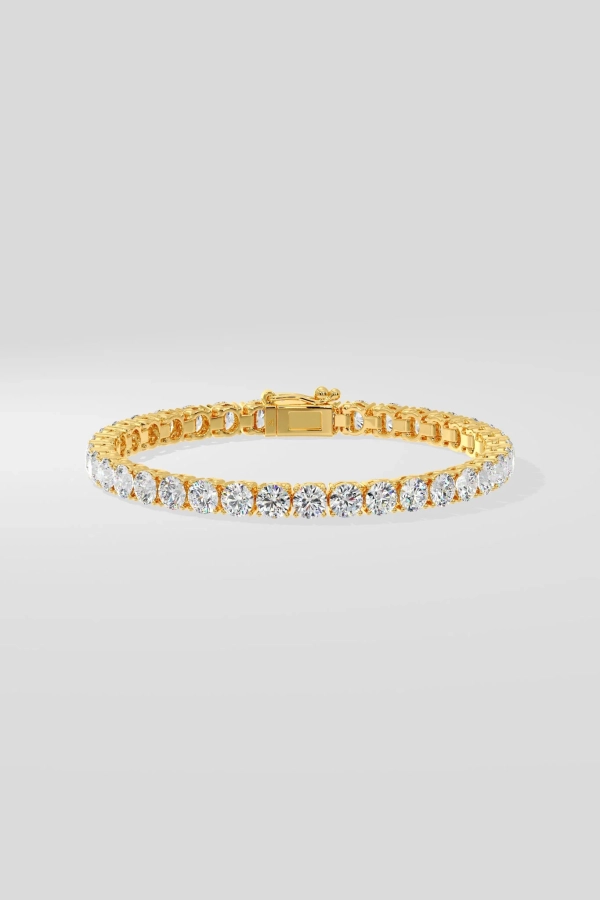0.30 Ct Classic Round Bracelet