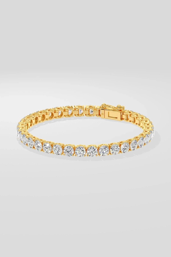 0.30 Ct Classic Round Bracelet - Image 3