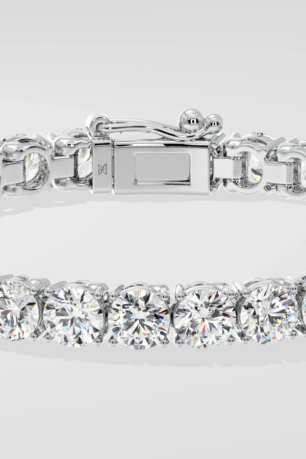 The .50 Ct Classic Round Bracelet - Image 3