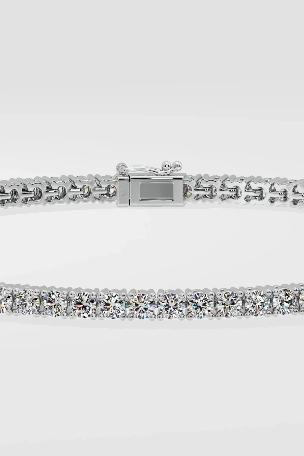0.04 Ct Classic Tennis Bracelet - Image 3