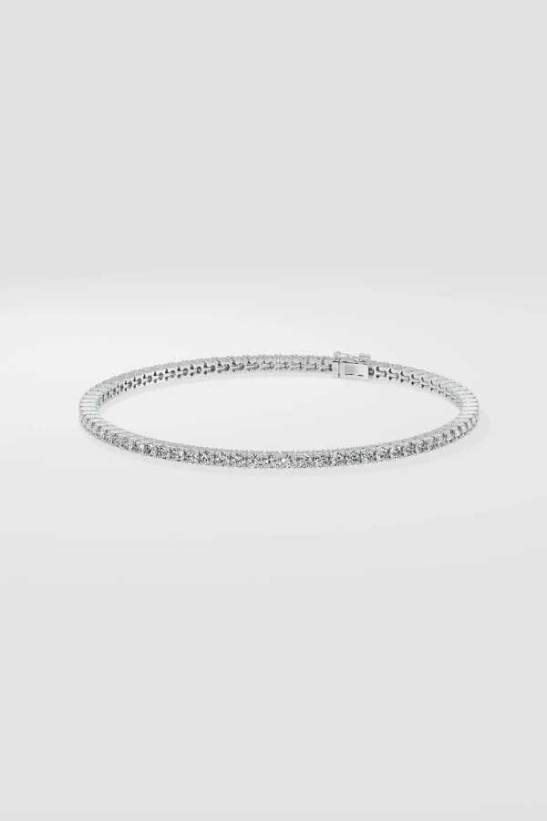 0.04 Ct Classic Tennis Bracelet - Image 4