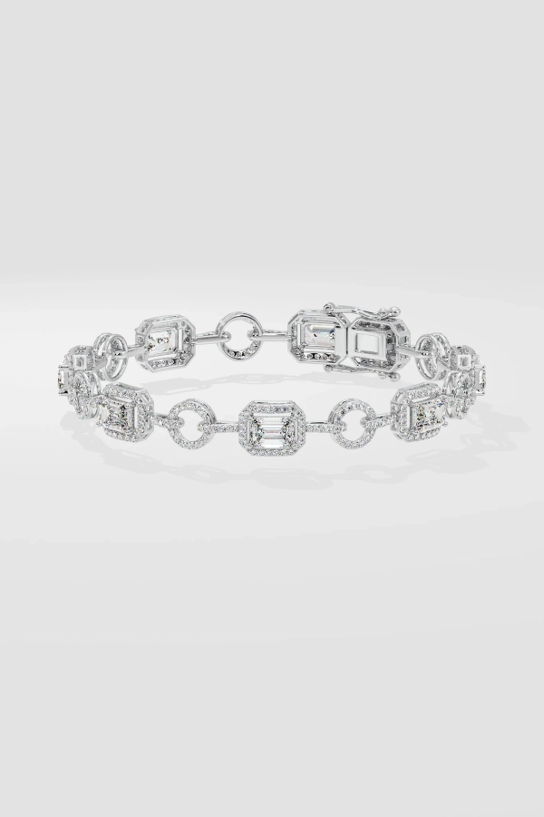Emra Halo Link Bracelet - Image 2