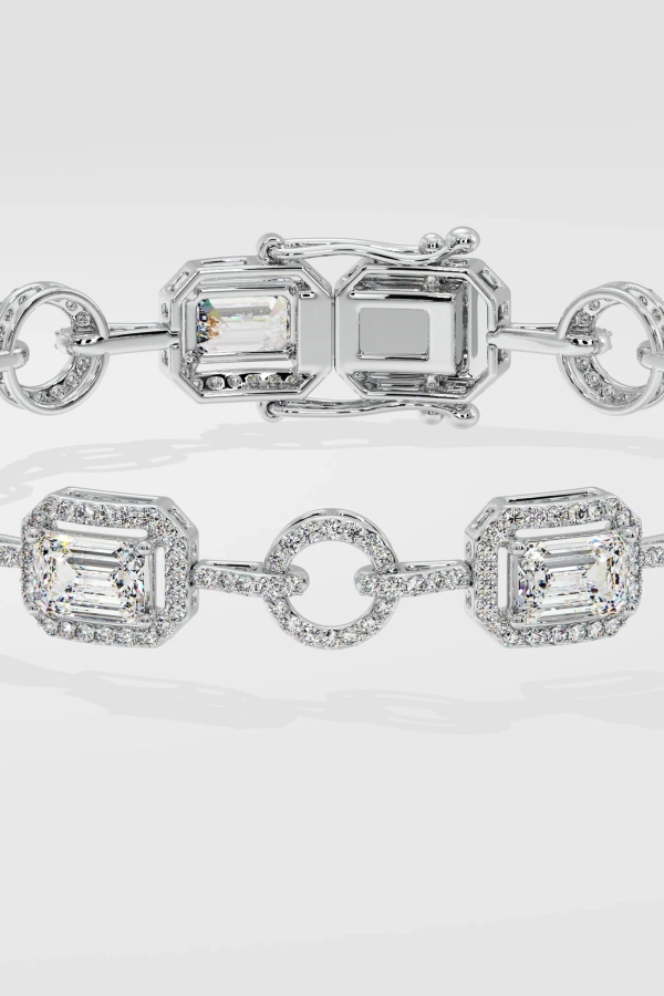 Emra Halo Link Bracelet - Image 3