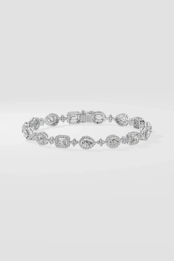 0.20 ct Medley Halo Bracelet - Image 2