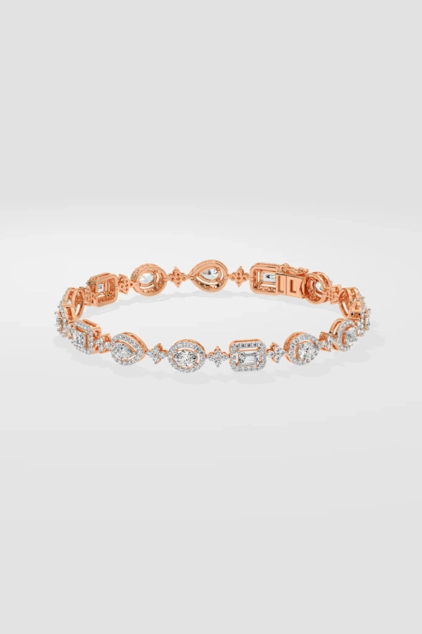 0.20 ct Medley Halo Bracelet - Image 3