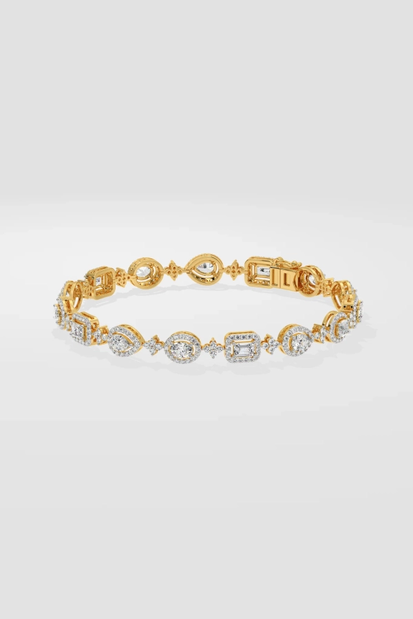 0.20 ct Medley Halo Bracelet - Image 4