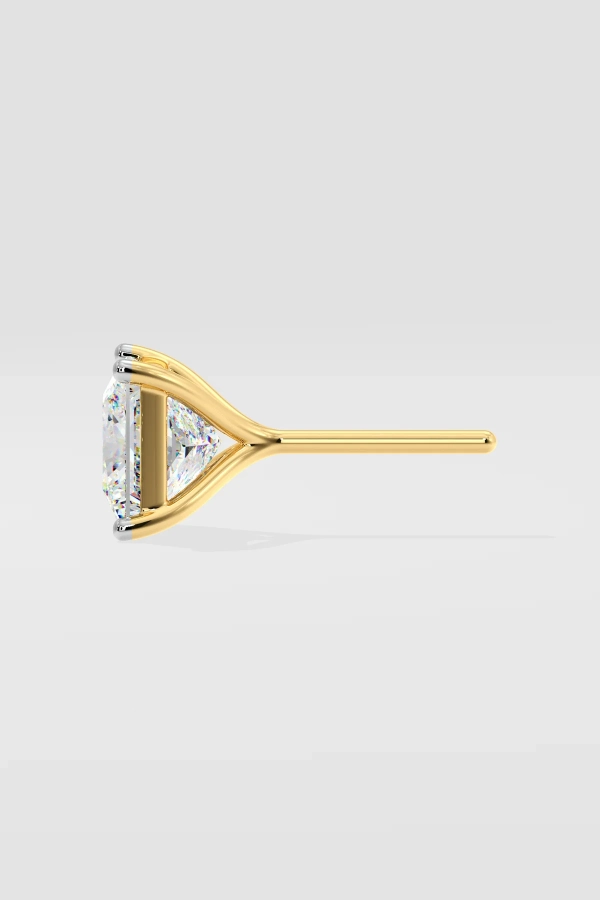 4 ct Princess Stud