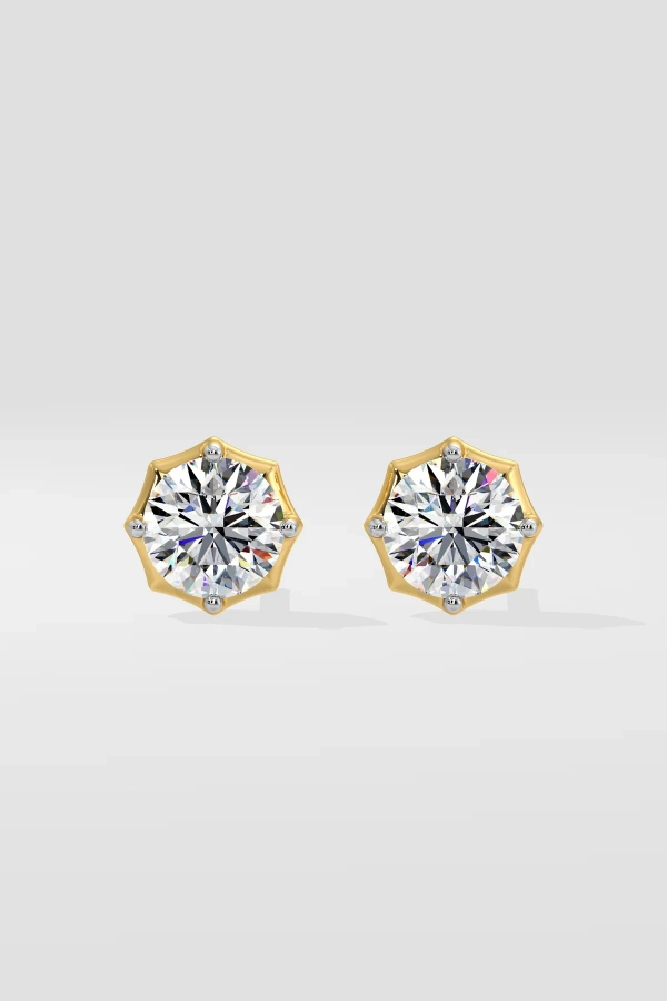 1 ct Octave Studs - Image 2