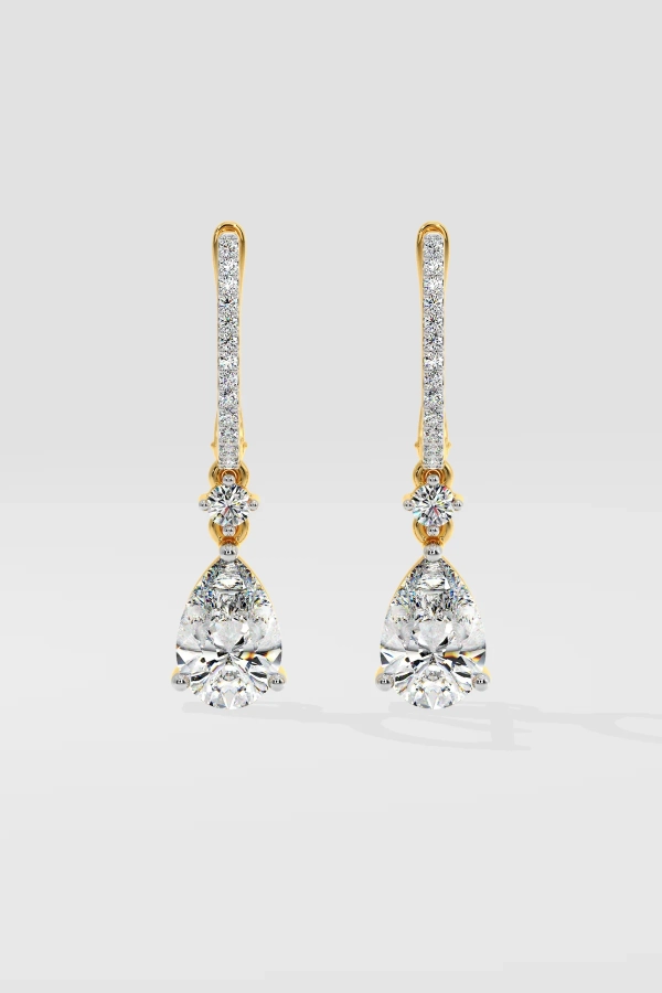 Alina Pear Danglers - Image 2