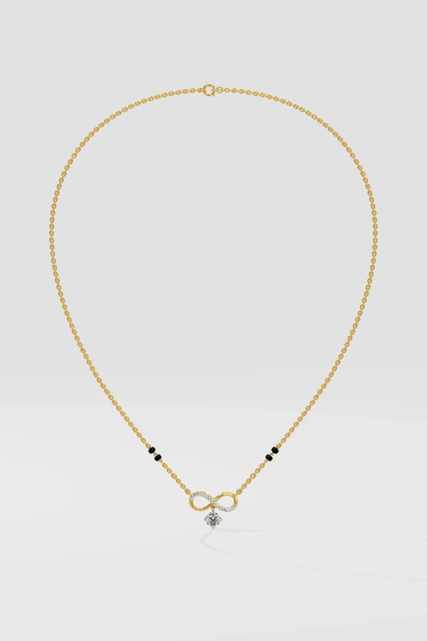Infinity Drop Mangalsutra - Image 2