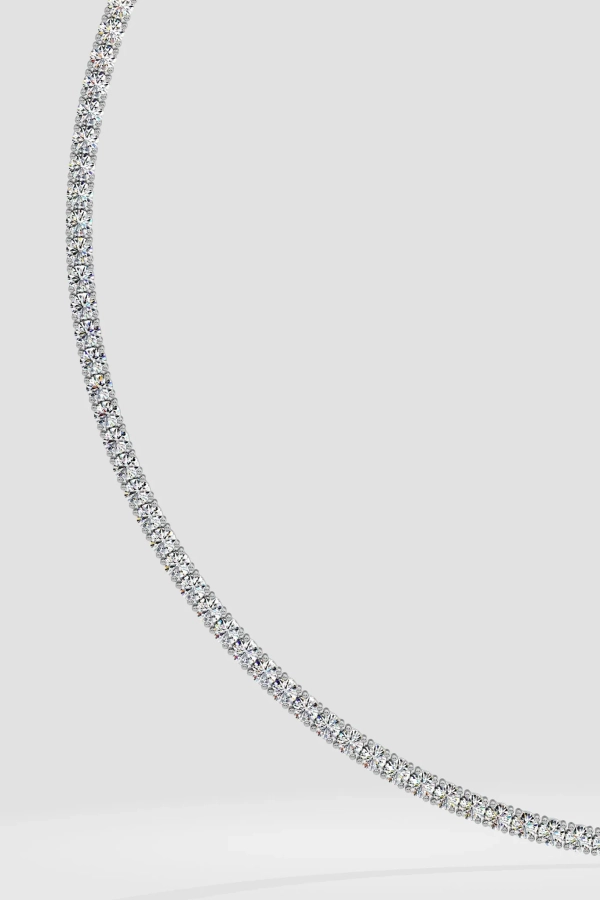 Classic Tennis Necklace - Image 4