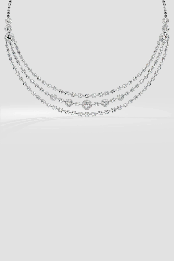 Trinity Halo Necklace - Image 3