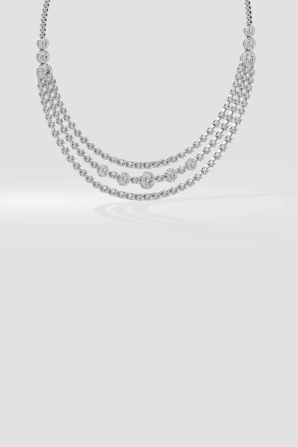 Trinity Halo Necklace - Image 4
