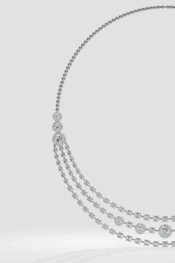 Trinity Halo Necklace - Image 5