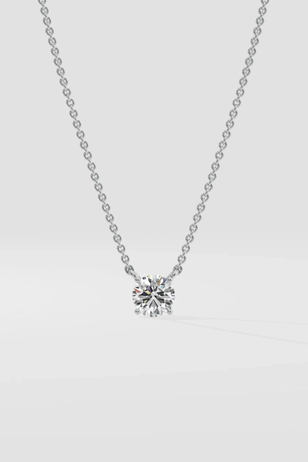 0.50 ct Solitaire Necklace