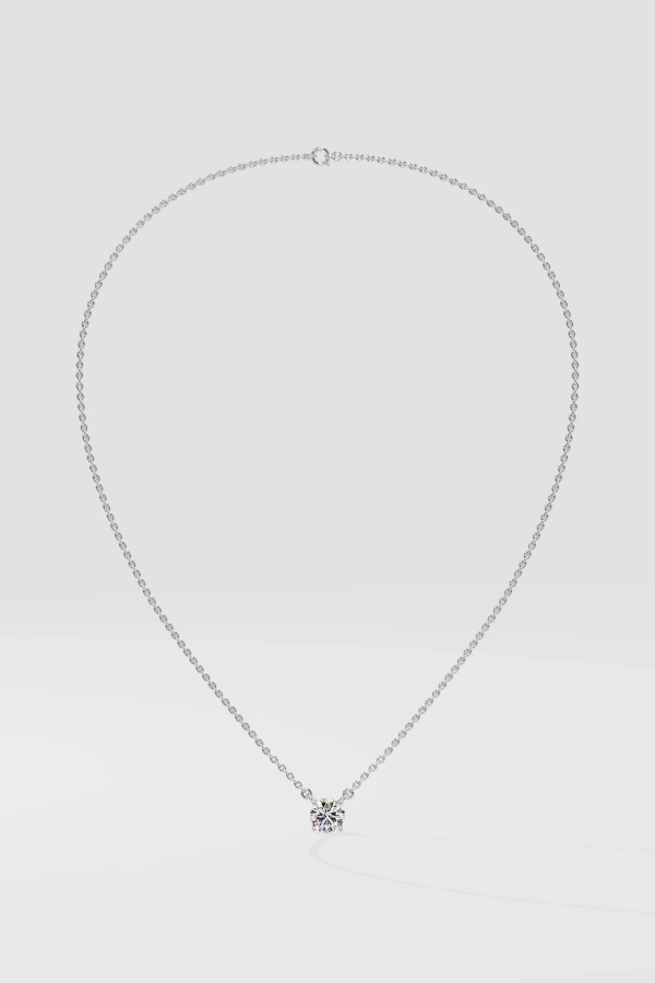 0.50 ct Solitaire Necklace - Image 2