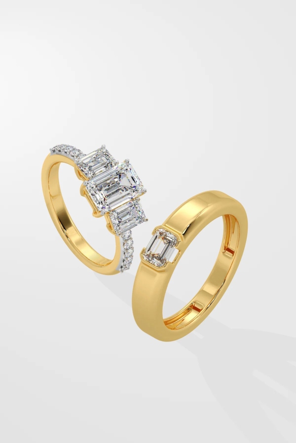 The Emerald Cut Couple Band - Image 2