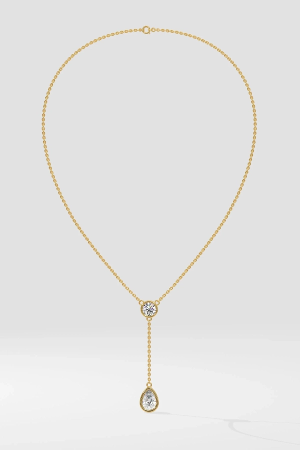 1 ct Lariat Drop Necklace