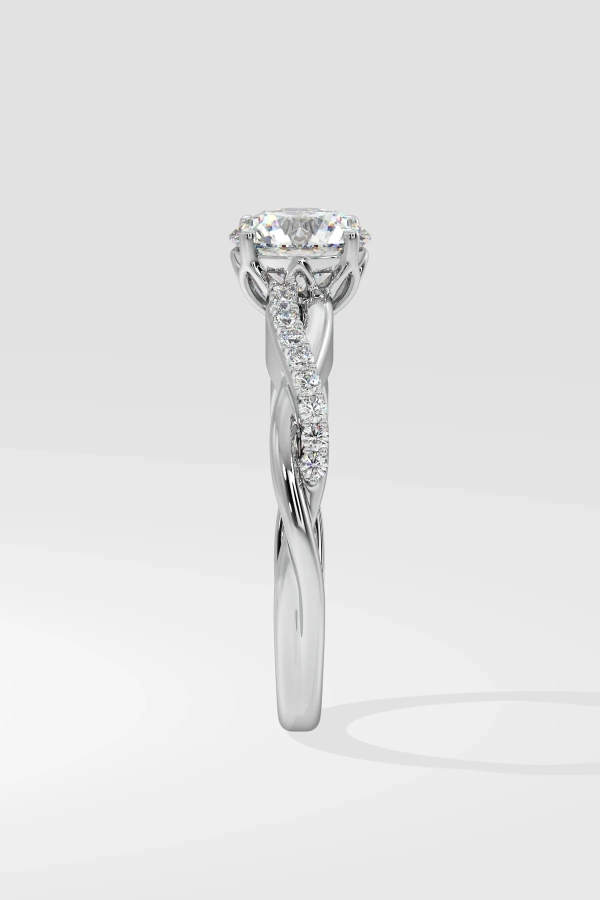 1 ct Infinity Solitaire Ring - Image 6