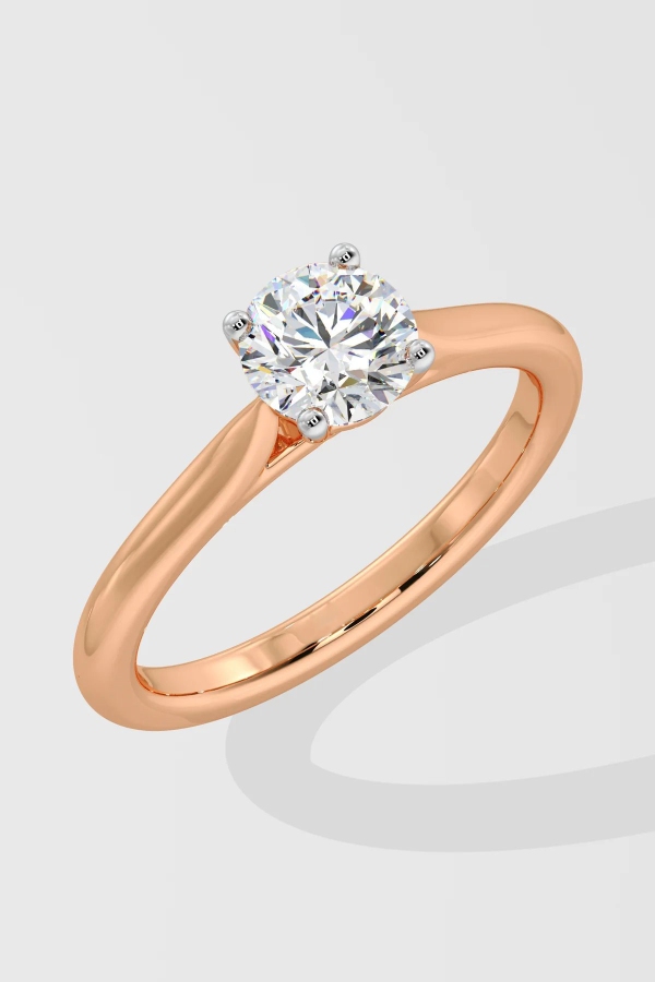 1ct round solitaire ring - Image 3