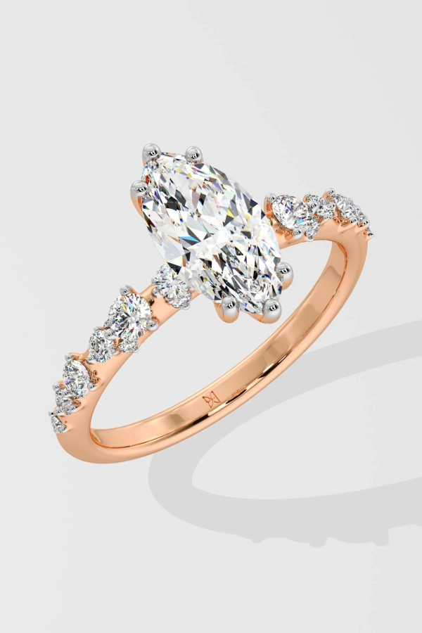 1 ct marquise stark ring - Image 2