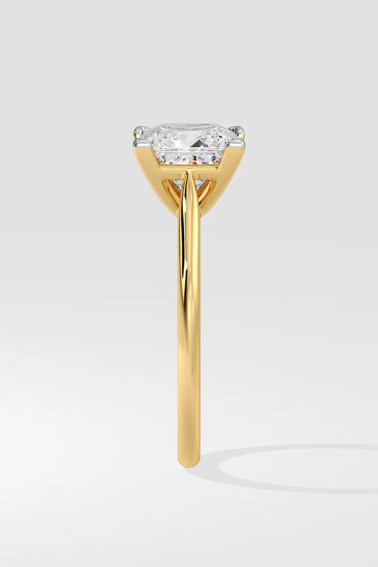 2 ct Princess Solitaire Ring - Image 6