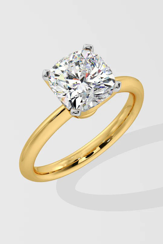2 ct Cushion Ring - Image 5