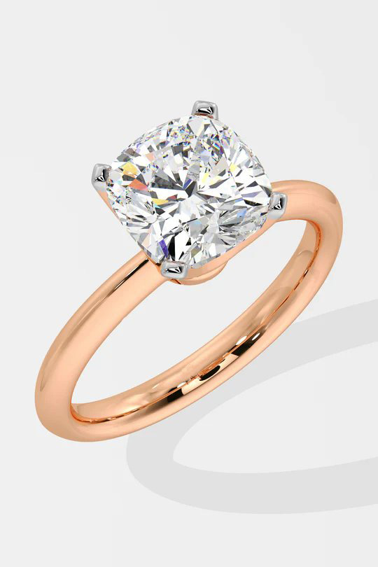 2 ct Cushion Ring - Image 6