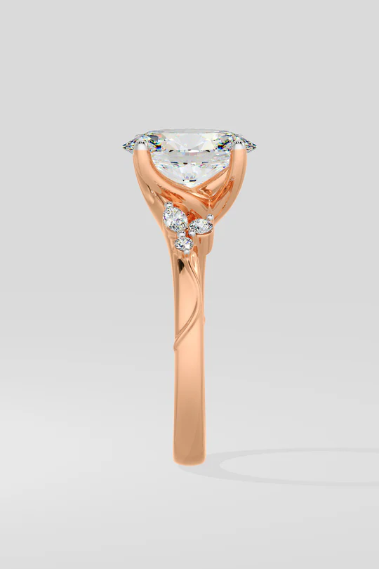 2ct Lunette Ring - Image 4