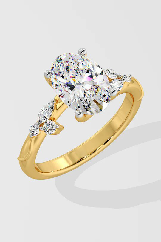 2ct Lunette Ring - Image 6