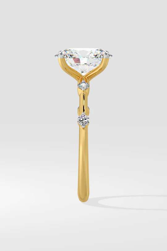 1.5 ct Spaced Oval Ring - Image 7