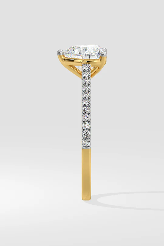 2 ct Heart Ring - Image 6