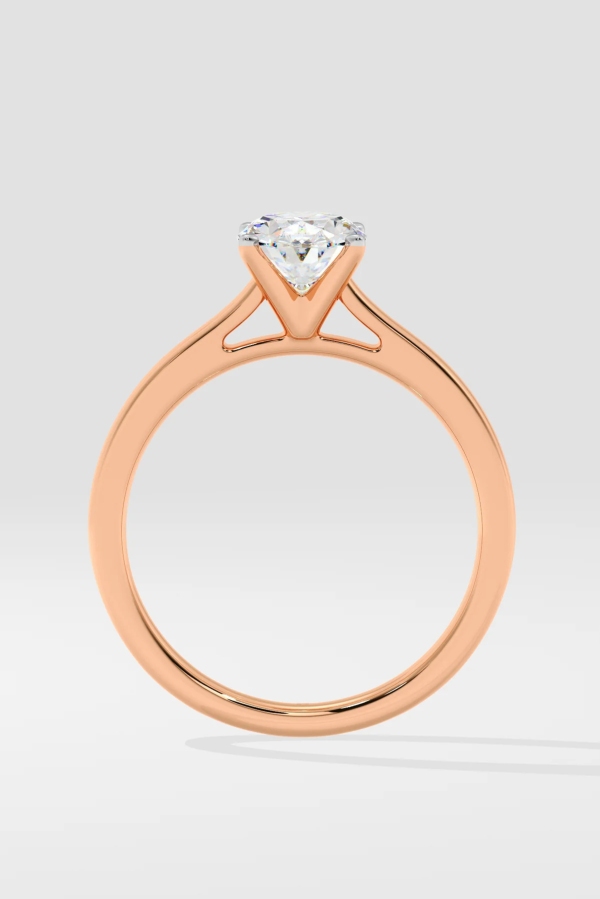 1 ct oval solitaire ring - Image 5