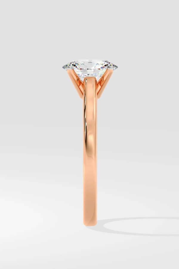 1 ct oval solitaire ring - Image 6