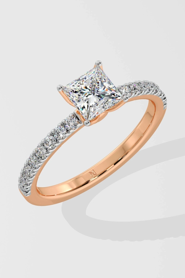 1 ct Princess Ring - Image 2