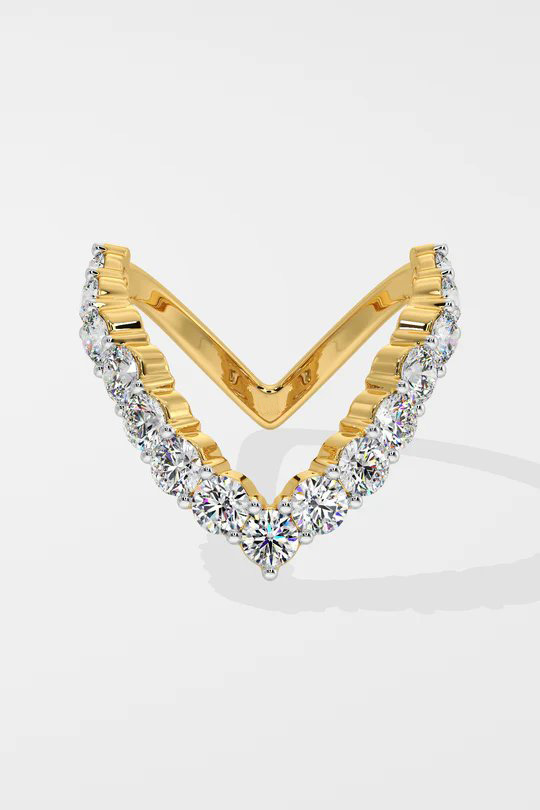Vivid V Diamond Ring - Image 2