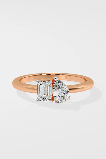 Mini Toi-et-Moi Promise Ring - Image 2