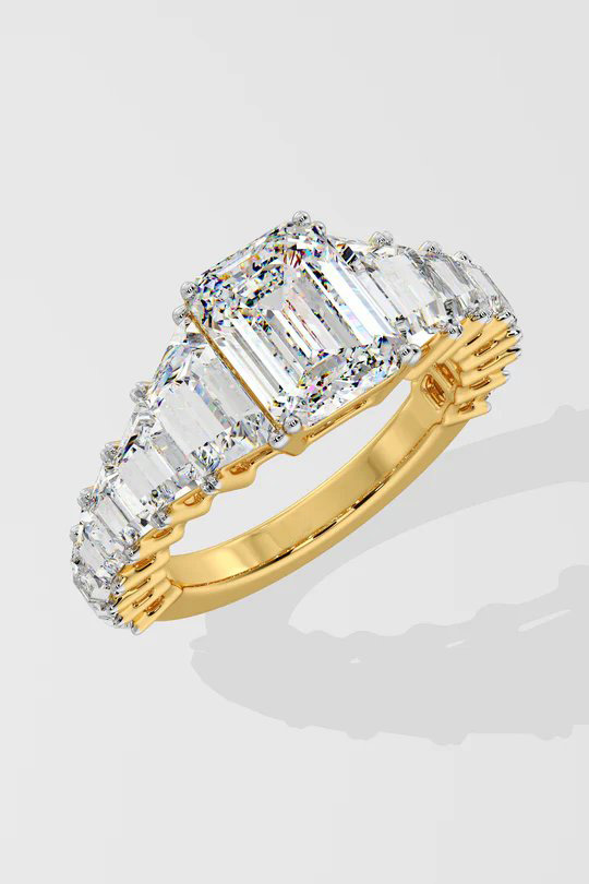 3 ct Emerald Grandeur Ring - Image 4