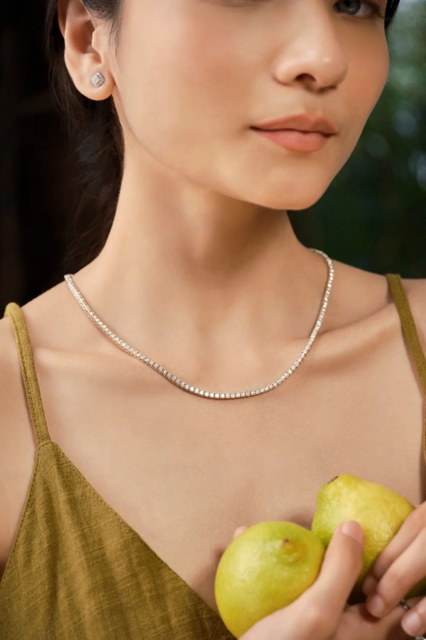 Mini Tennis Necklace - Image 5